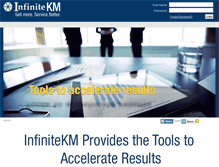 Tablet Screenshot of infinitekm.com